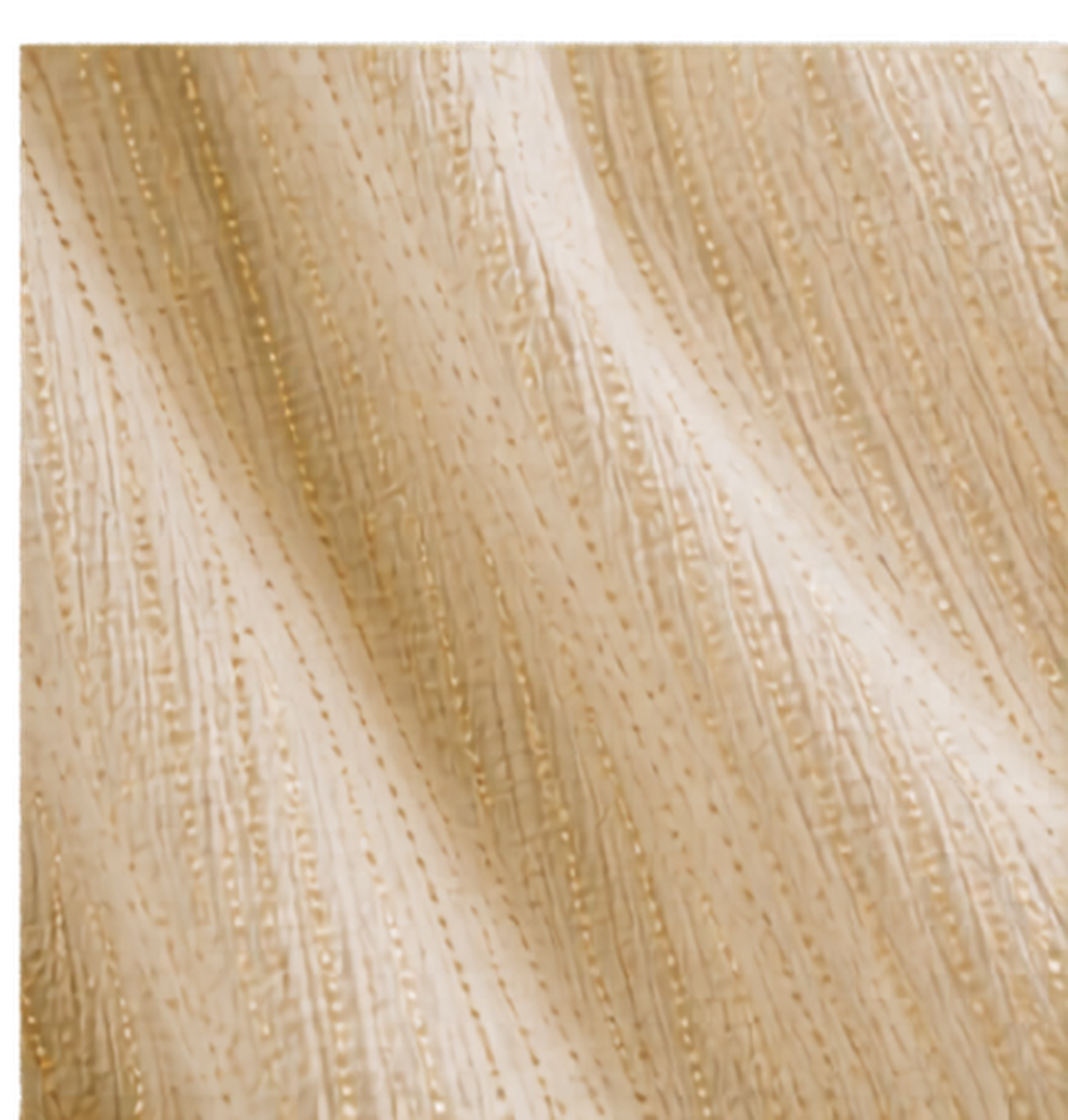 Shimmer Puff Sleeve Dress — fabric detail, cotton-linen blend, Jenna K. Studio